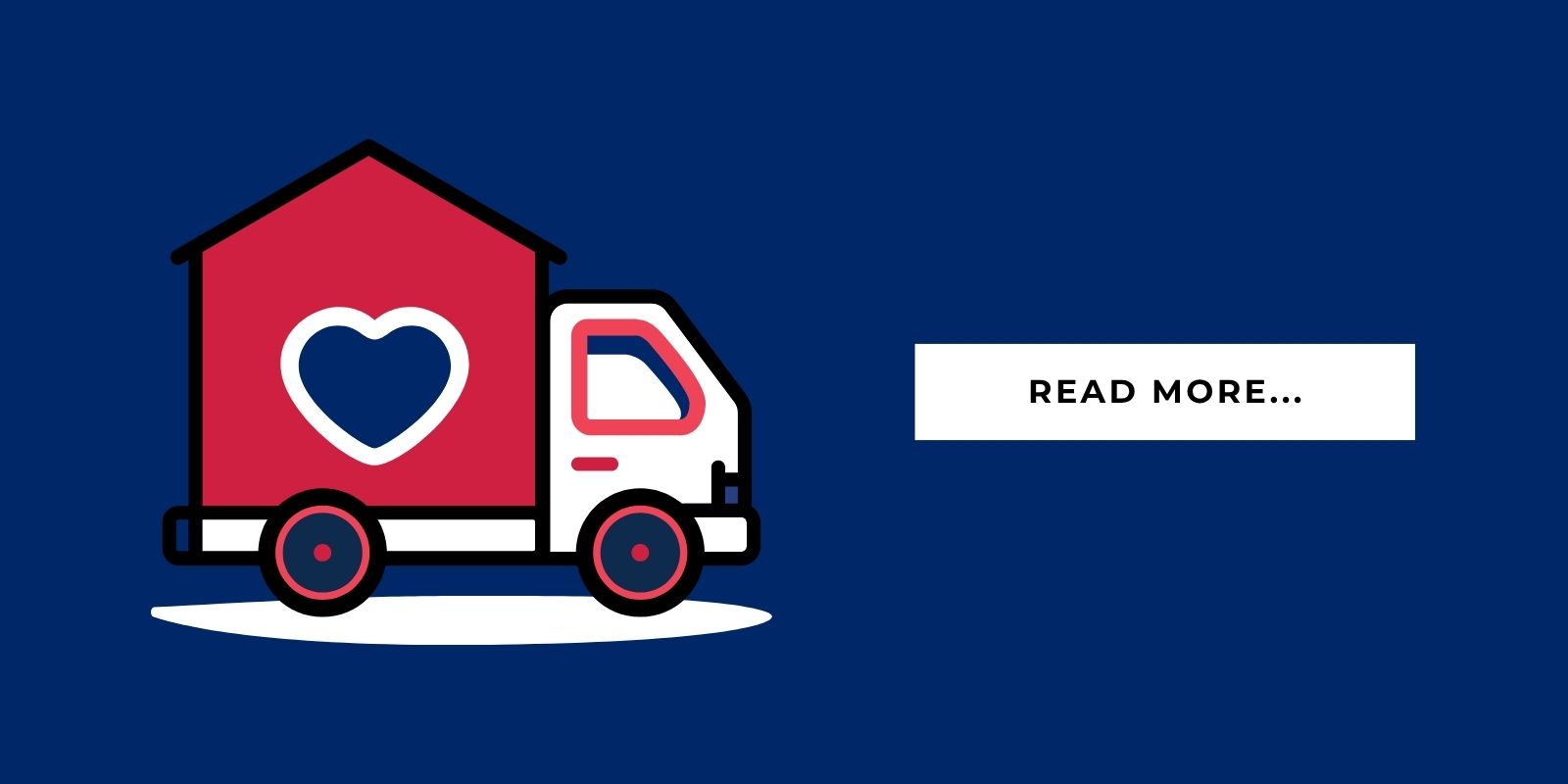 Blog Header Illustration of a truck and it says 'read more'